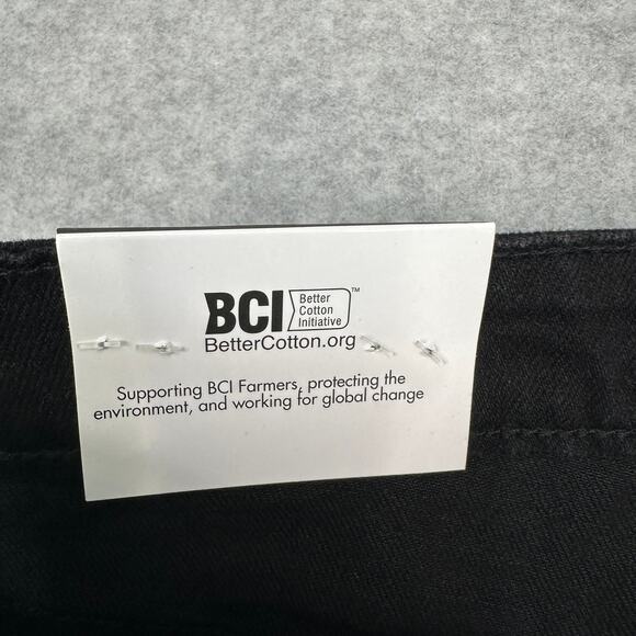 Vanilla Star Crochet Denim Shorts Women’s 28 Black Boho Festival Style V33095-3 - Picture 5 of 8